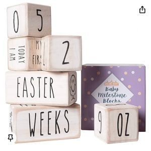 Baby Milestone Blocks